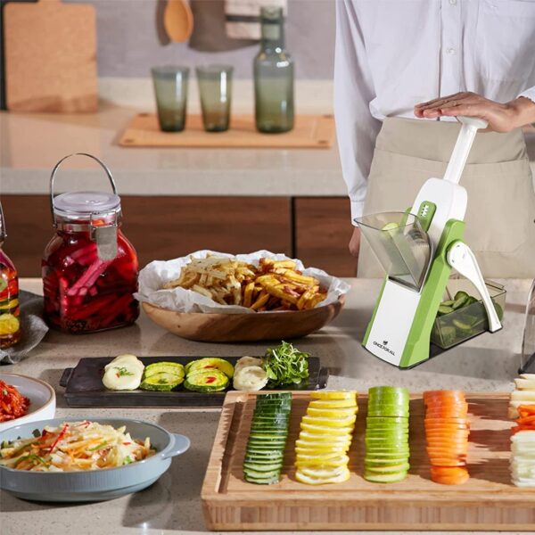 Multipurpose Vegetable and Fruit Mandoline Chopper - Image 4
