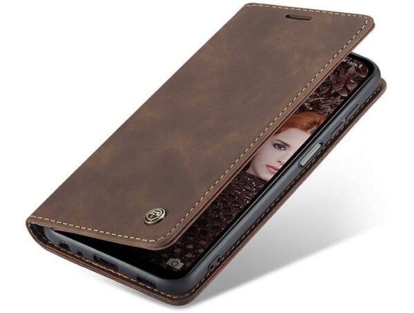 CaseMe Leather Flip Cover for Samsung Galaxy A12 - Image 15