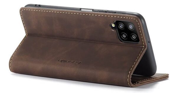 CaseMe Leather Flip Cover for Samsung Galaxy A12 - Image 11