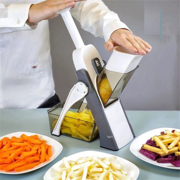 Multipurpose Vegetable and Fruit Mandoline Chopper - Image 5