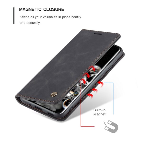 Samsung Galaxy S20 Series CaseMe Leather Flip Case - Image 6
