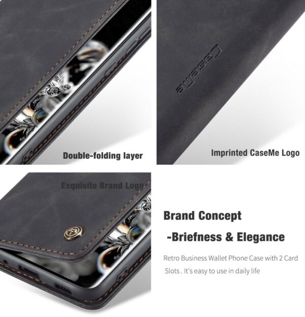 Samsung Galaxy S20 Series CaseMe Leather Flip Case - Image 5
