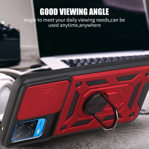Oppo A54 Keysion Slide Window Armor Case - Image 9