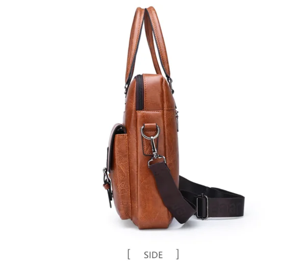 JEEP BULUO Wise Classic Business Choice British Style Laptop Bag - Image 15