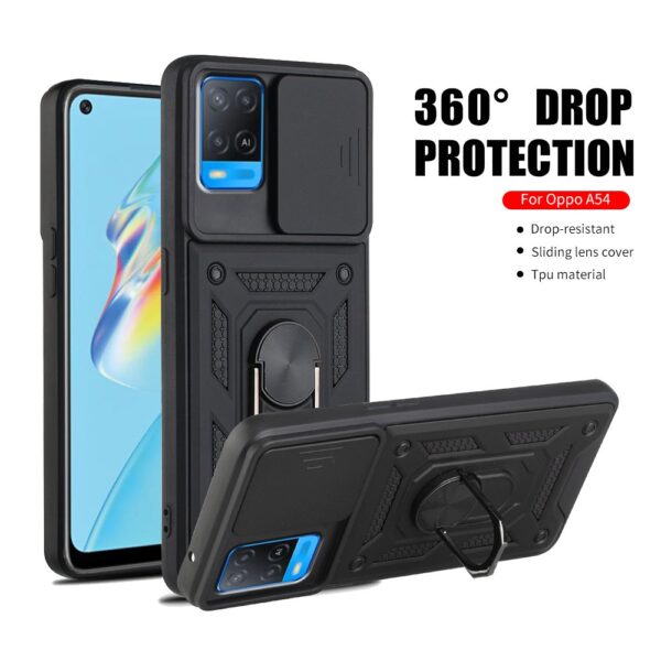 Oppo A54 Keysion Slide Window Armor Case - Image 2