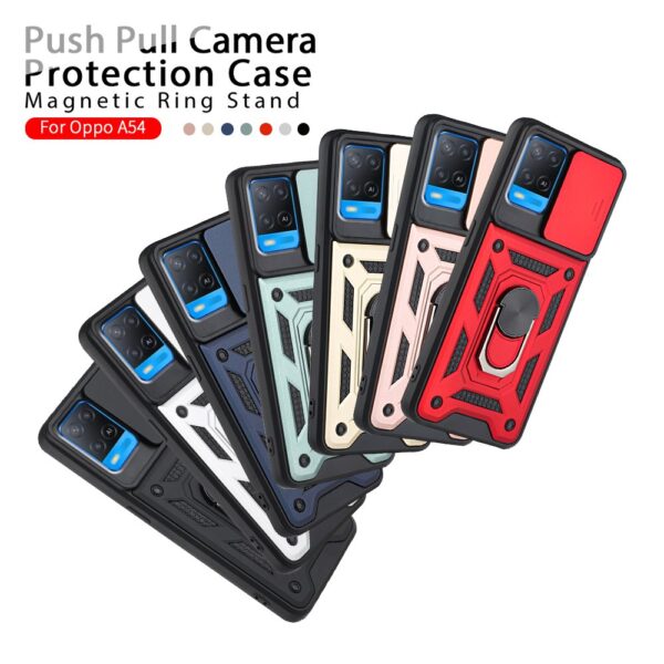 Oppo A54 Keysion Slide Window Armor Case - Image 6