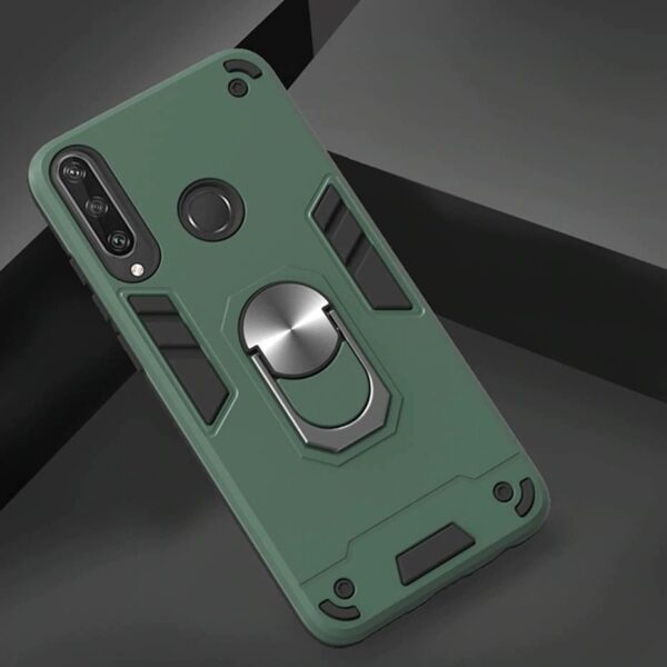 Huawei Y6P  Shockproof Armor Case + 3D Glass Protector - Image 18