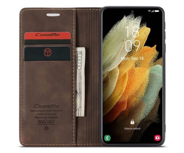 Oppo A54/A55 Series CaseMe Leather Flip Cover - Image 10