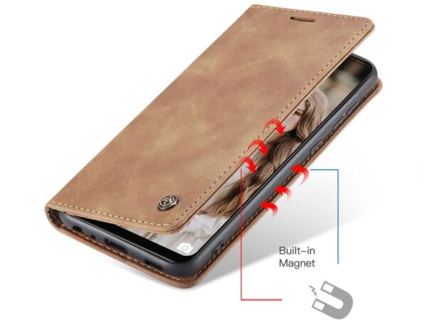 CaseMe Leather Flip Cover for Samsung Galaxy A52 - Image 10