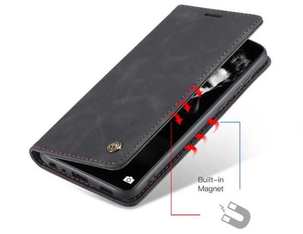 CaseMe Leather Flip Cover for Samsung Galaxy A52 - Image 3