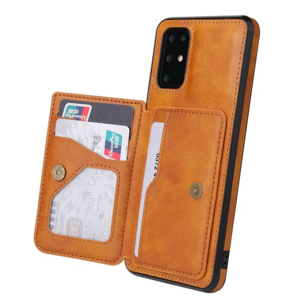 Samsung S21 Ultra Luxury Leather Wallet Back Cover Case - Image 20