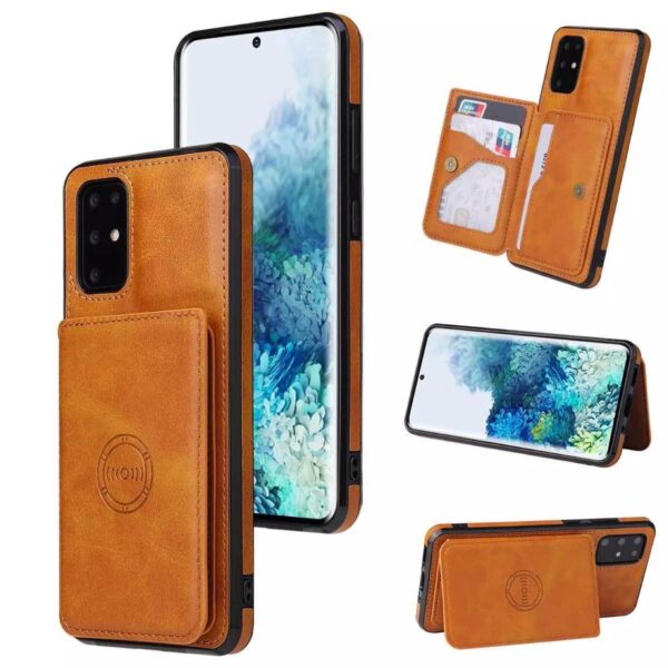 Samsung S21 Ultra Luxury Leather Wallet Back Cover Case