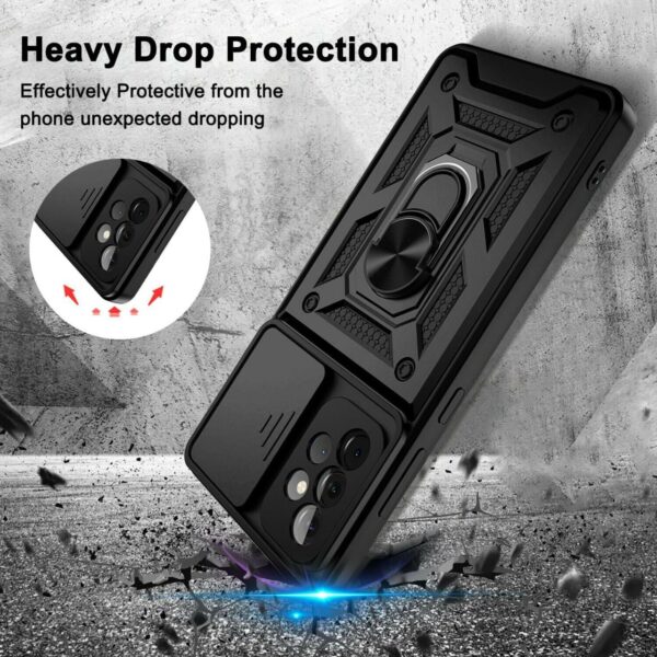 Samsung A32 Slide Window Armor Case + free 3D Glass Protector - Image 12
