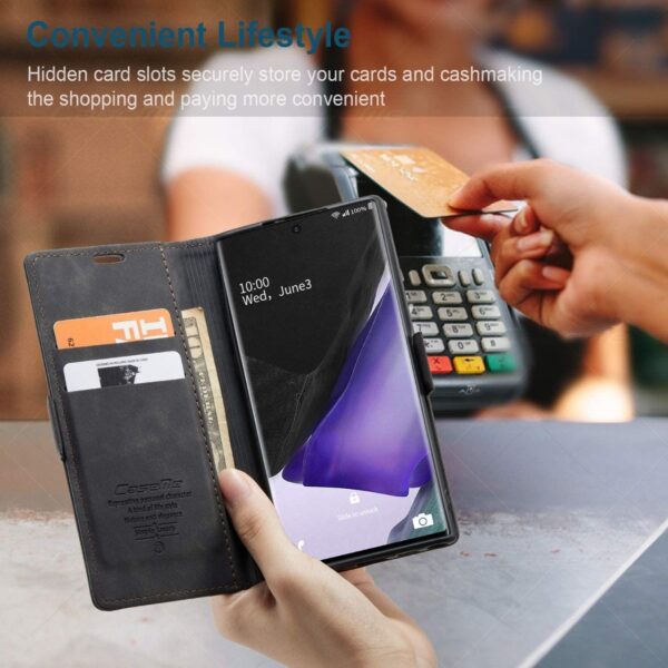 CaseMe leather Flip Case for Samsung  Galaxy Note 20 Ultra - Image 10