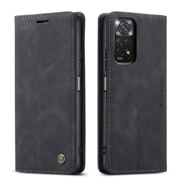 CaseMe leather Flip Case for Xiaomi Redmi Note 11 4G and Note 11s 4G - Image 3