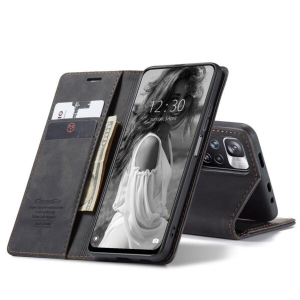 Redmi Note 10 Series CaseMe Leather Flip Cover - Image 10