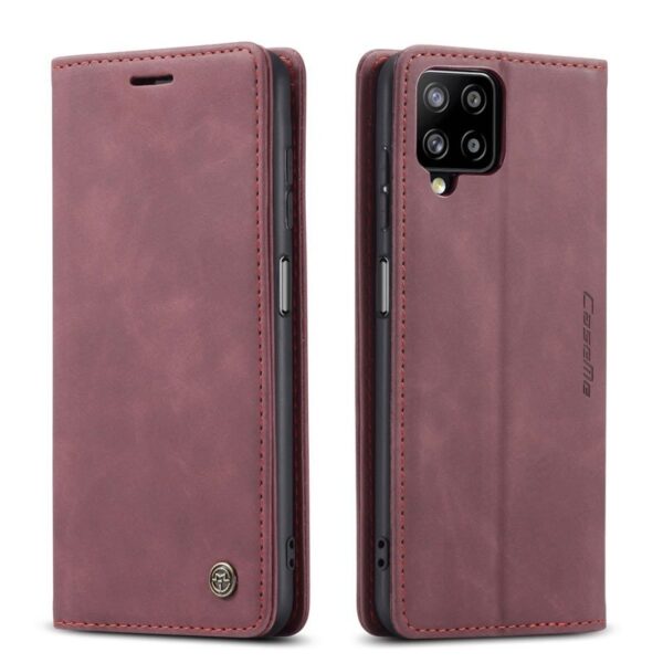 CaseMe Leather Flip Cover for Samsung Galaxy A12 - Image 12