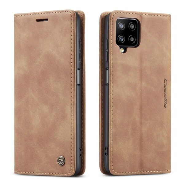 CaseMe Leather Flip Cover for Samsung Galaxy A12 - Image 13