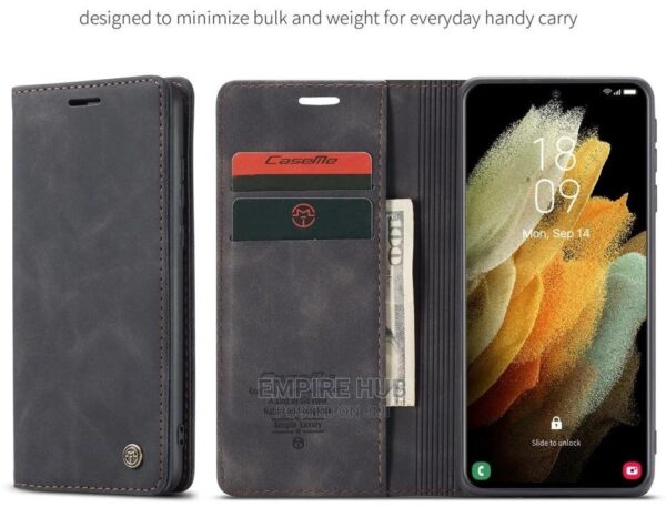 Oppo A54/A55 Series CaseMe Leather Flip Cover - Image 11