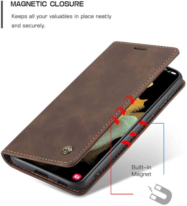 Oppo A54/A55 Series CaseMe Leather Flip Cover - Image 8