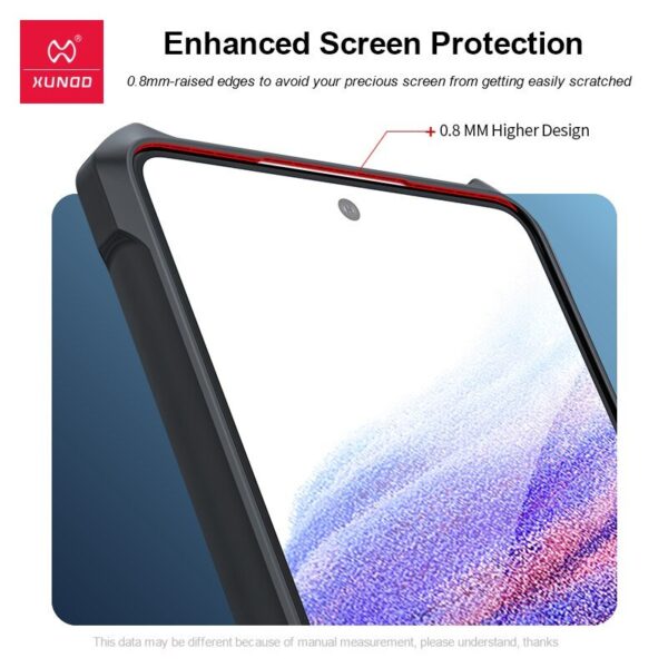 Xunnd Beetle Series Bumper Clear Case for Samsung Galaxy A53 & A73 - Image 5
