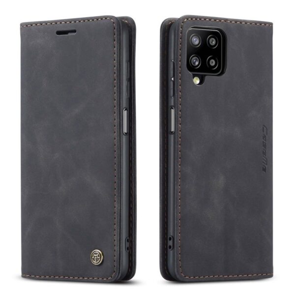 CaseMe Leather Flip Cover for Samsung Galaxy A12 - Image 3