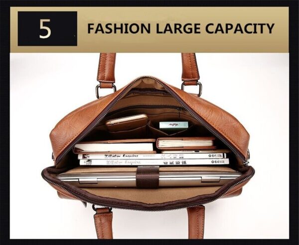 JEEP BULUO Wise Classic Business Choice British Style Laptop Bag - Image 8