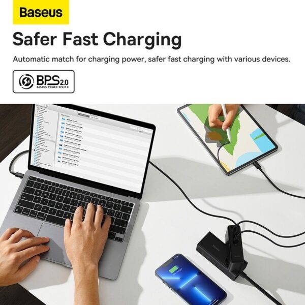 Baseus 140W GaN Charger USB Type C PD3.1 Fast Charge - Image 7
