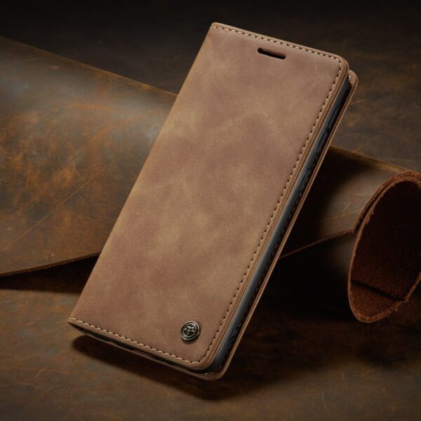 Samsung Galaxy S22 Ultra CaseMe Leather Flip Case - Image 18