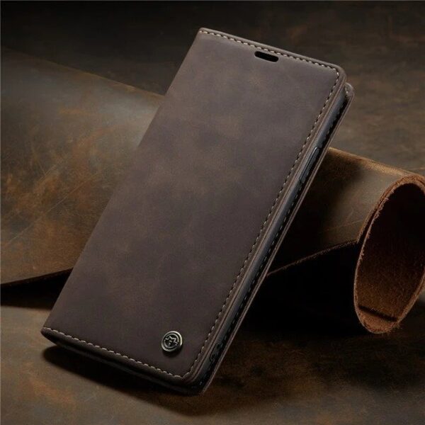Oppo Reno 7 CaseMe 5g leather Flip Case - Image 13