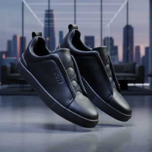 BossMotion Modern Style Comfort Steps Men Slip on Sneakers